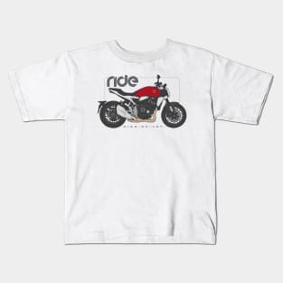 Ride cb1000r 21 red Kids T-Shirt